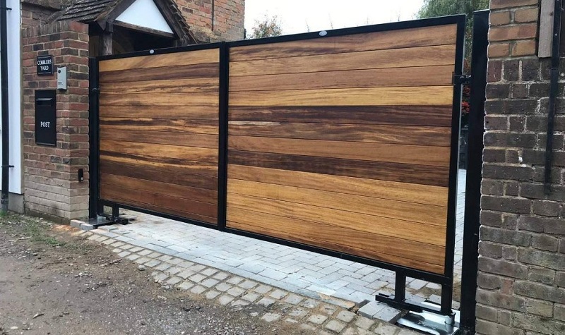 Cổng tự động âm sàn nhập khẩu từ Ý - motorcongtudong.com