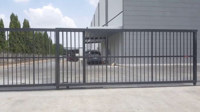 Cổng lùa tự động cho KCN - motorcongtudong.com.vn