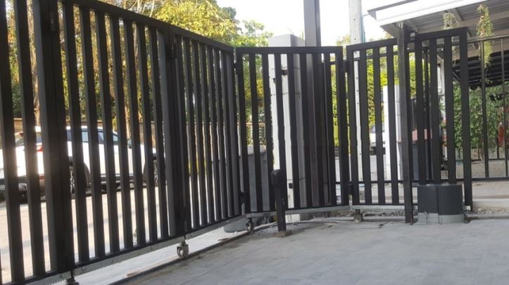 Cổng trượt tự động theo đường cong - motorcongtudong.com.vn