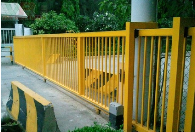 Cổng trượt tự động cho xí nghiệp - motorcongtudong.com.vn