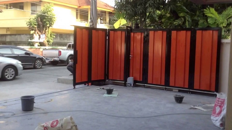 Lắp đặt cổng tự động benica bull - motorcongtudong.com.vn