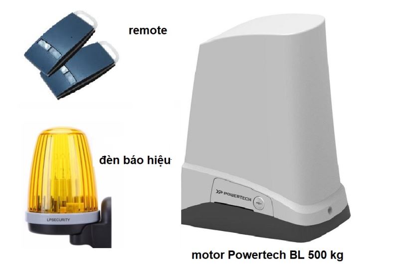 motor cổng trượt tự động Powertech BL 500kg - motorcongtudong.com.vn