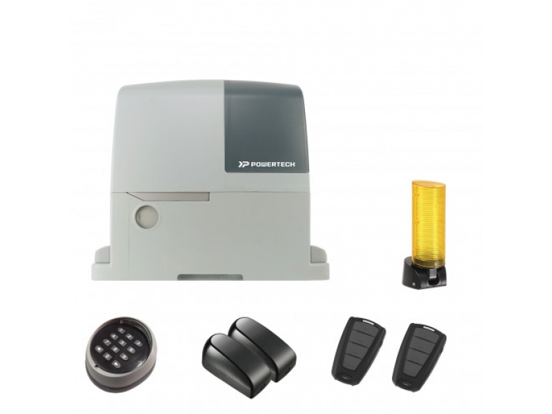 Motor cổng trượt tự động Powertech - motorcongtudong.com.vn